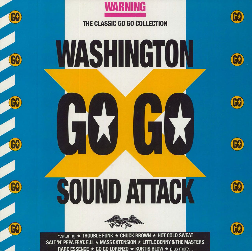 Various-Dance Washington Go Go Sound Attack German 2-LP vinyl record set (Double LP Album) 35024