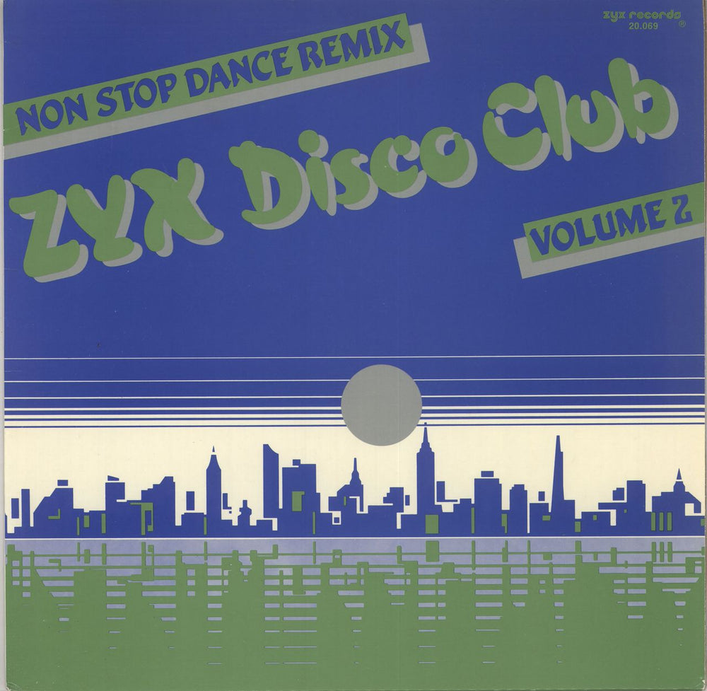 Various-Dance ZYX Disco Club - Volume 2 German vinyl LP album (LP record) 20.069