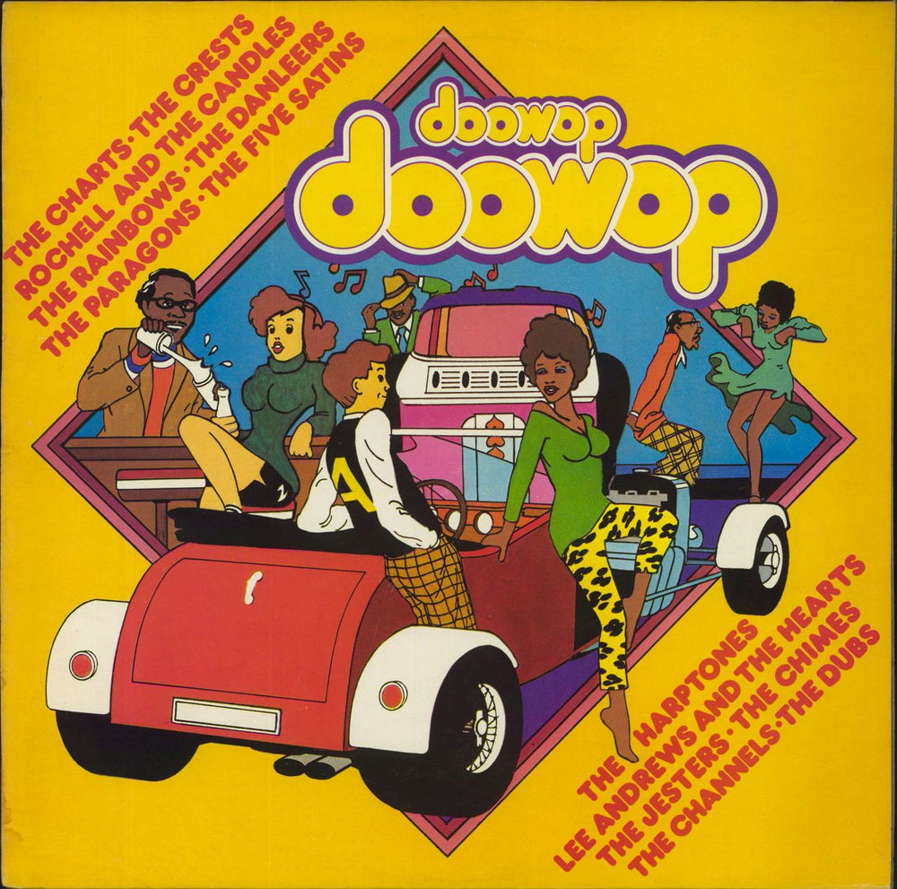 Various-Doo-Wop & Vocal Doowop Doowop UK vinyl LP album (LP record) DJSLM2026