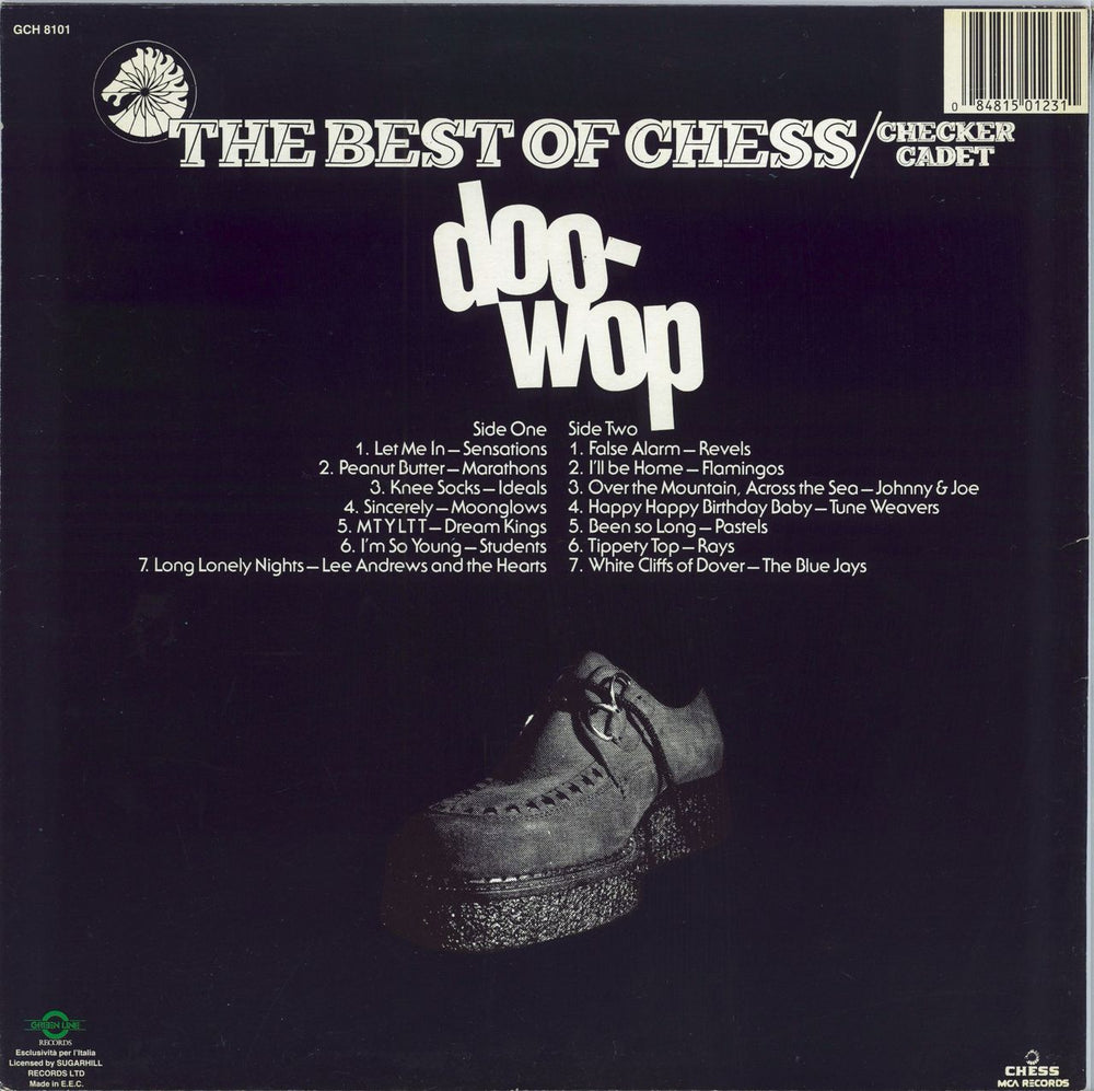 Various-Doo-Wop & Vocal The Best Of Chess Checker Cadet - Doo-Wop UK vinyl LP album (LP record)