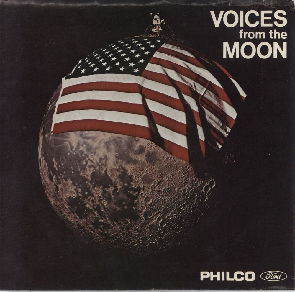 Various-Educational, Informational & Historical Voices From The Moon US Promo 7" vinyl single (7 inch record / 45) EVA72269