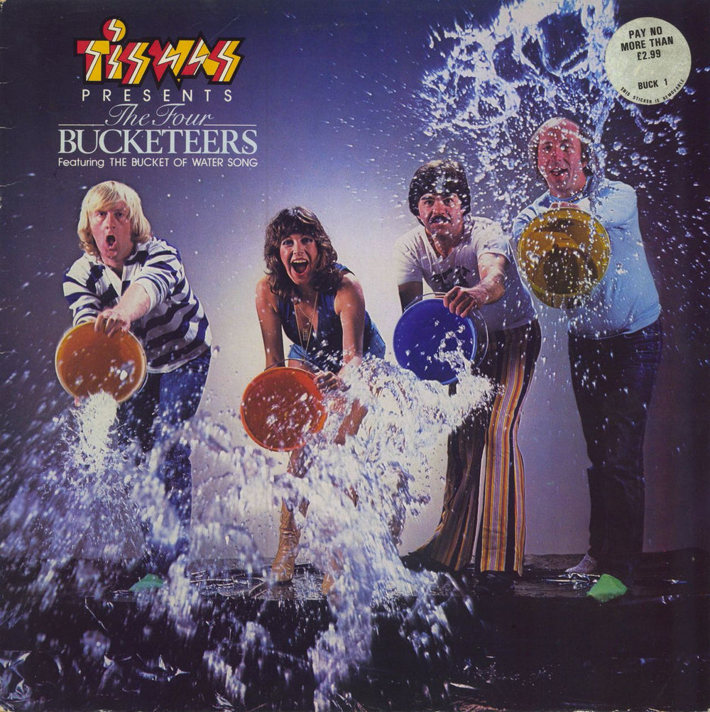 Various-Film, Radio, Theatre & TV Tiswas Presents The Four Bucketeers UK Promo vinyl LP album (LP record) BUCK1