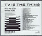 Various-Film, Radio, Theatre & TV TV Is The Thing (Fifties And Sixties Television Themes) UK CD album (CDLP)