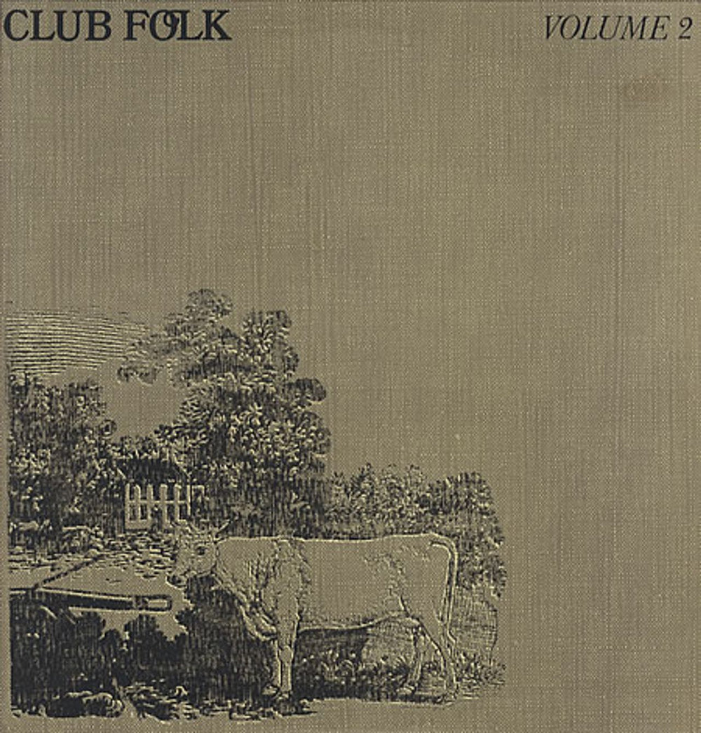 Various-Folk Club Folk - Volumes 1 & 2 UK 2-LP vinyl record set (Double LP Album) V-F2LCL342228