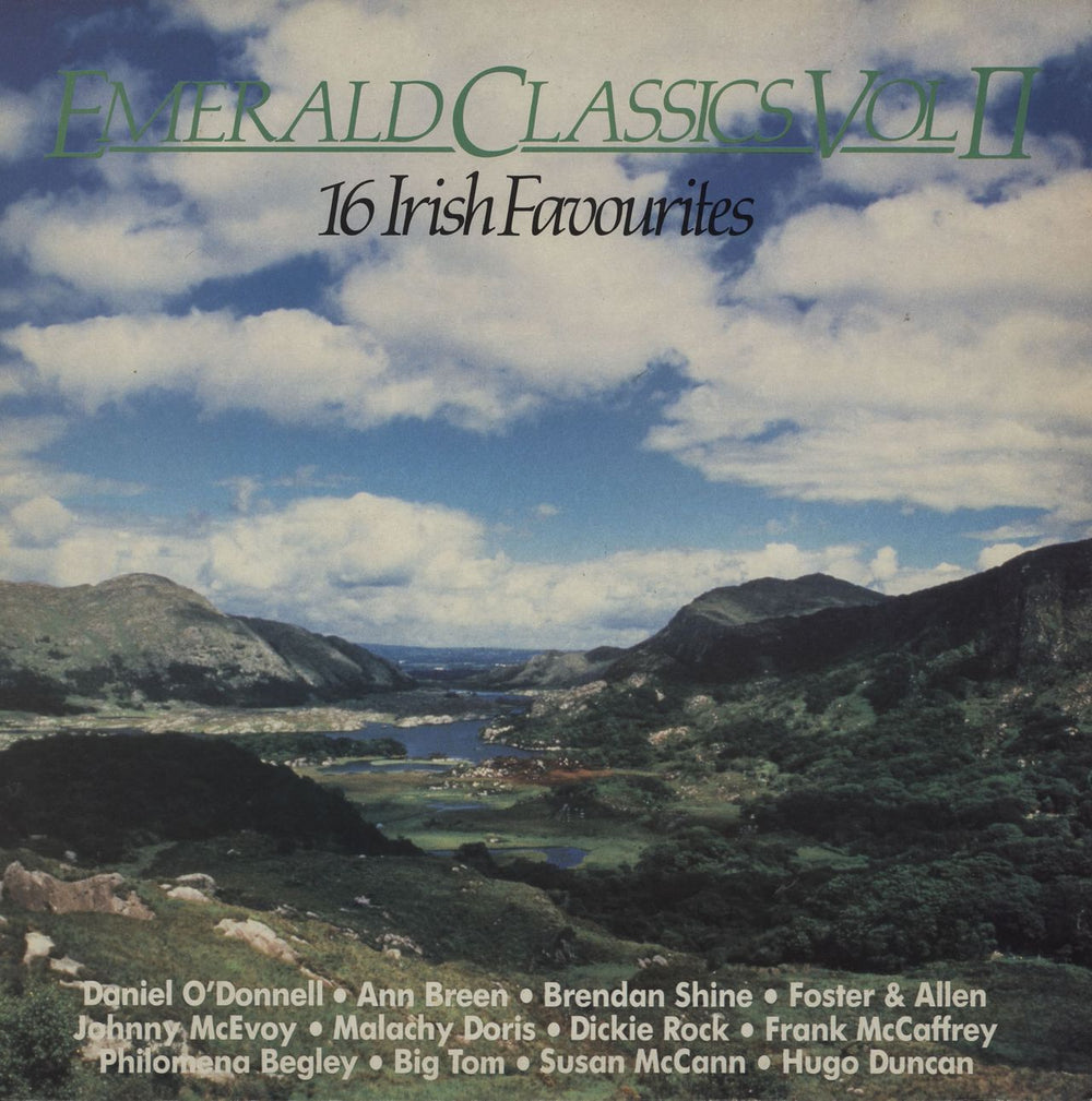 Various-Folk Emerald Classics - Vol. 2 UK vinyl LP album (LP record) LPWM100