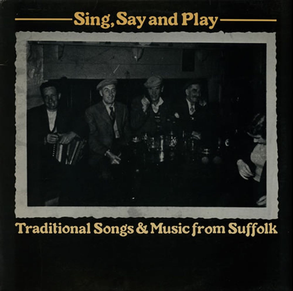 Various-Folk Sing, Say And Play UK vinyl LP album (LP record) 12TS375