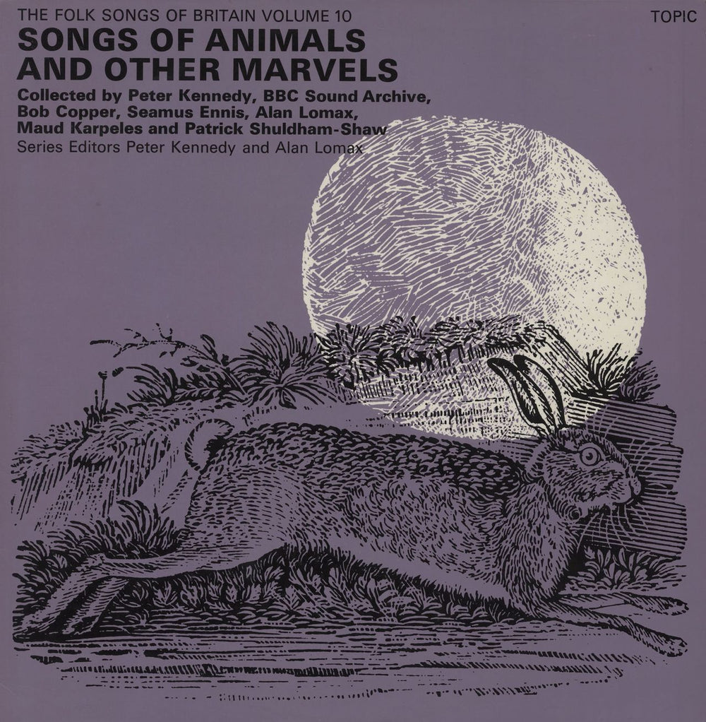 Various-Folk Songs Of Animals And Other Marvels UK vinyl LP album (LP record) 12T198