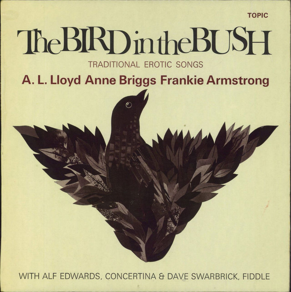 Various-Folk The Bird In The Bush (Traditional Erotic Songs) UK vinyl LP album (LP record) 12T135