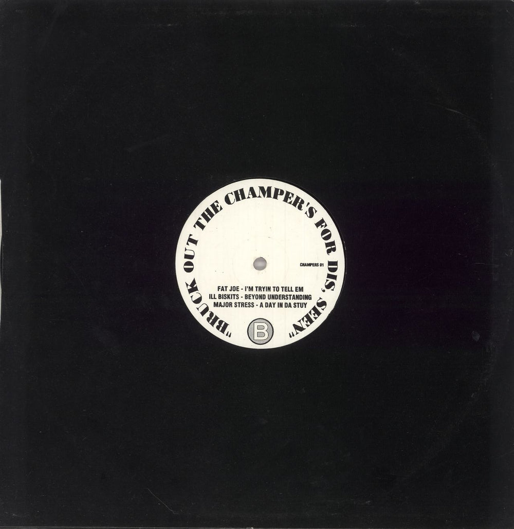 Various-Hip Hop & Rap Bruck Out The Champer's For Dis, Seen US 12" vinyl single (12 inch record / Maxi-single)