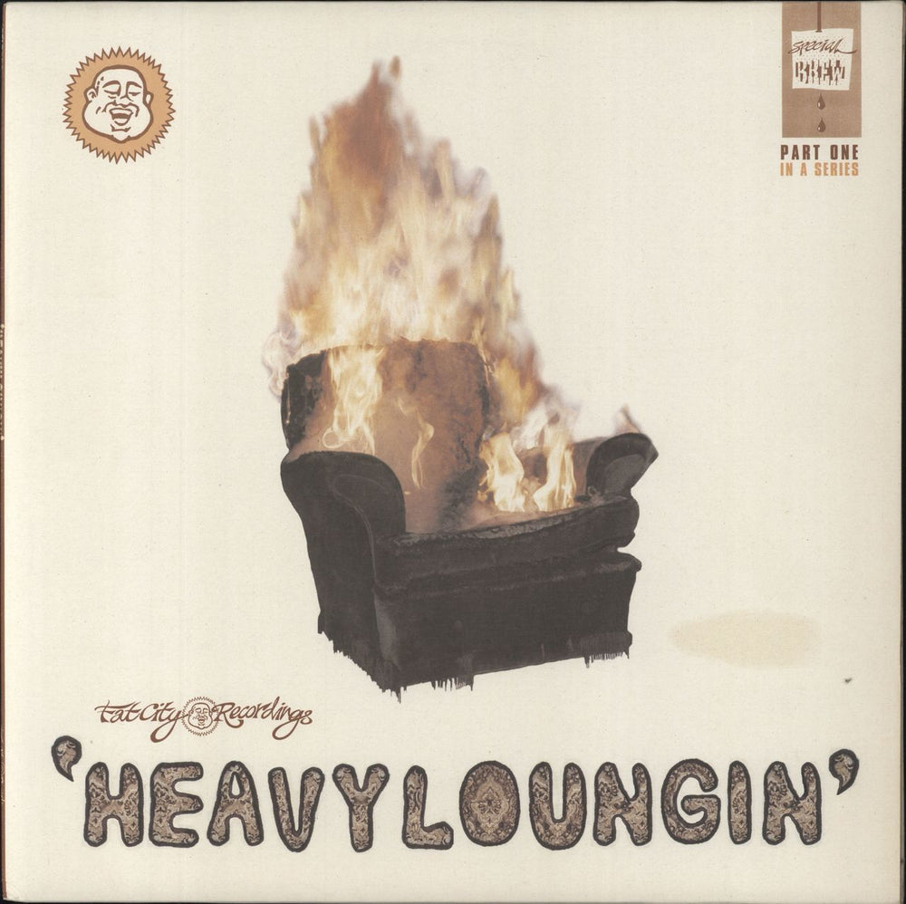 Various-Hip Hop & Rap 'Heavy Loungin' UK vinyl LP album (LP record) FCLP004