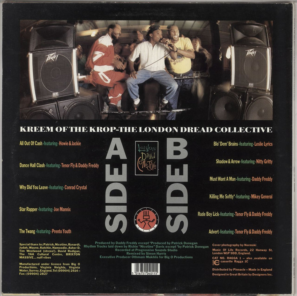 Various-Hip Hop & Rap Kreem Of The Krop UK vinyl LP album (LP record)