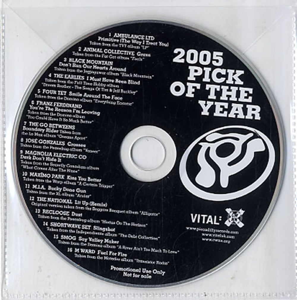 Various-Indie 2005 Pick Of The Year UK Promo CD album (CDLP)