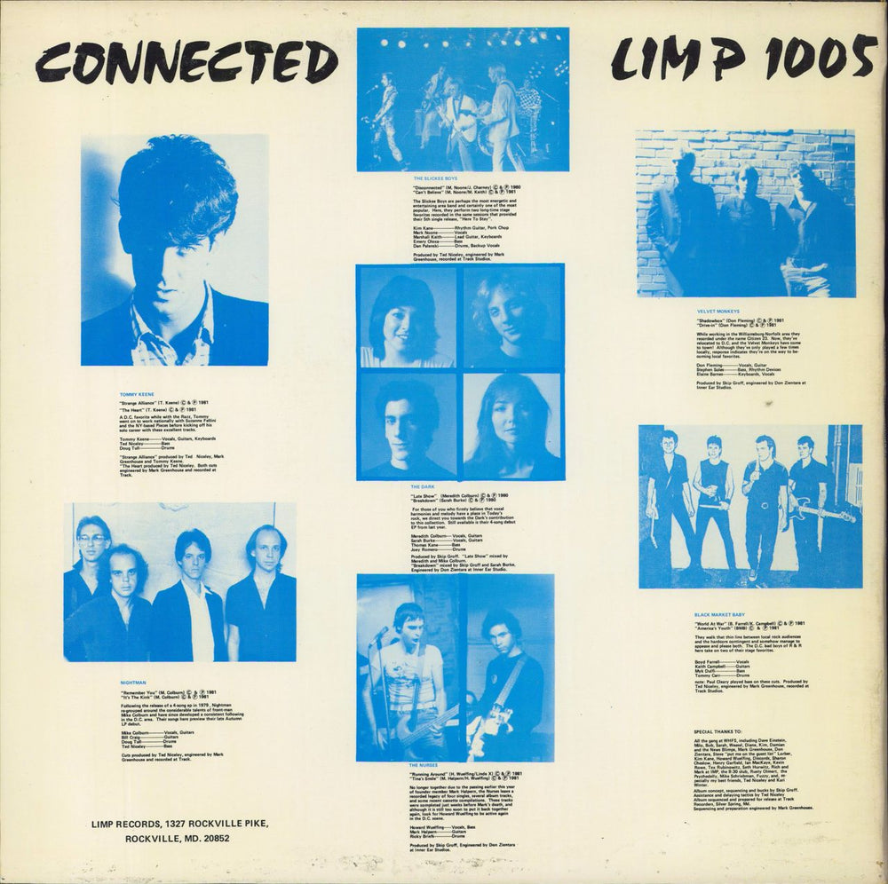 Various-Indie Connected - Dark Sleeve US vinyl LP album (LP record)