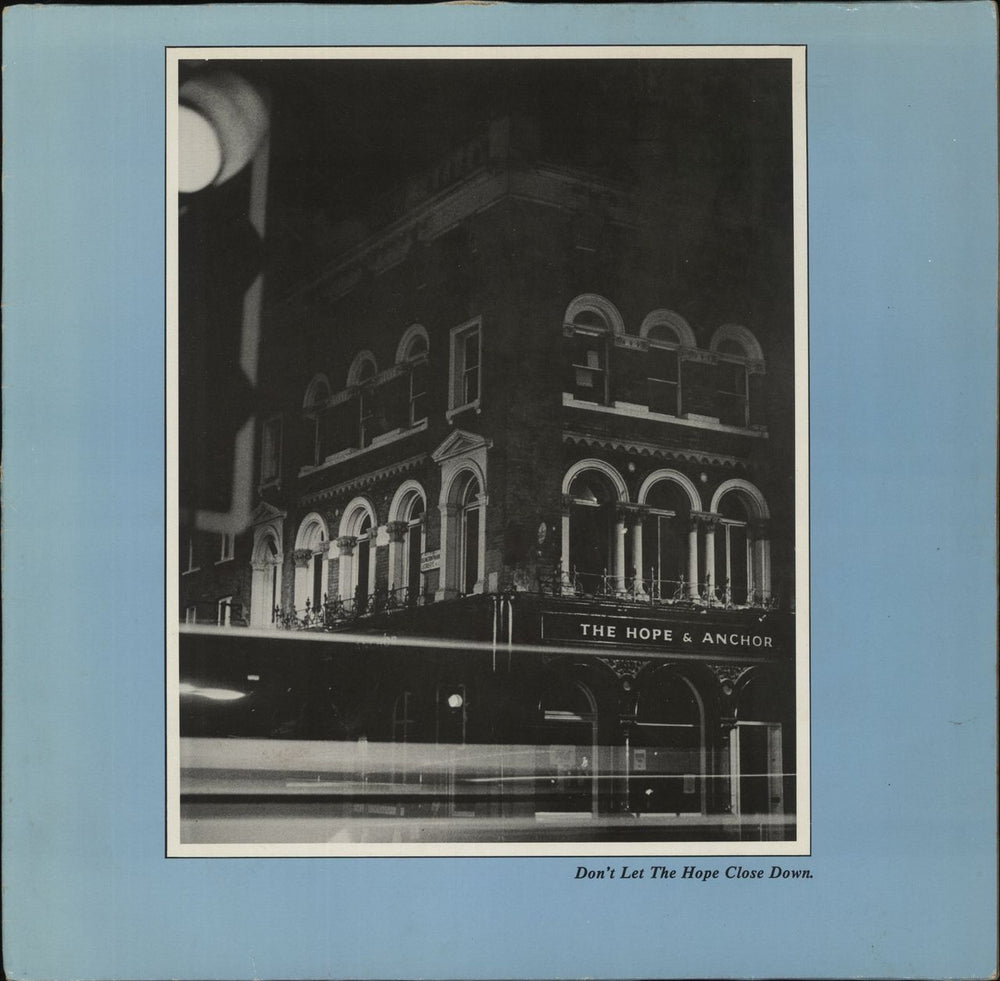 Various-Indie Don't Let The Hope Close Down UK vinyl LP album (LP record) HOPE1