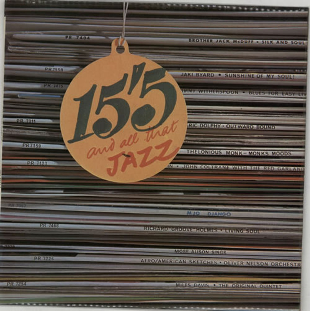 Various-Jazz 15/5 And All That Jazz UK vinyl LP album (LP record) TRASAM3