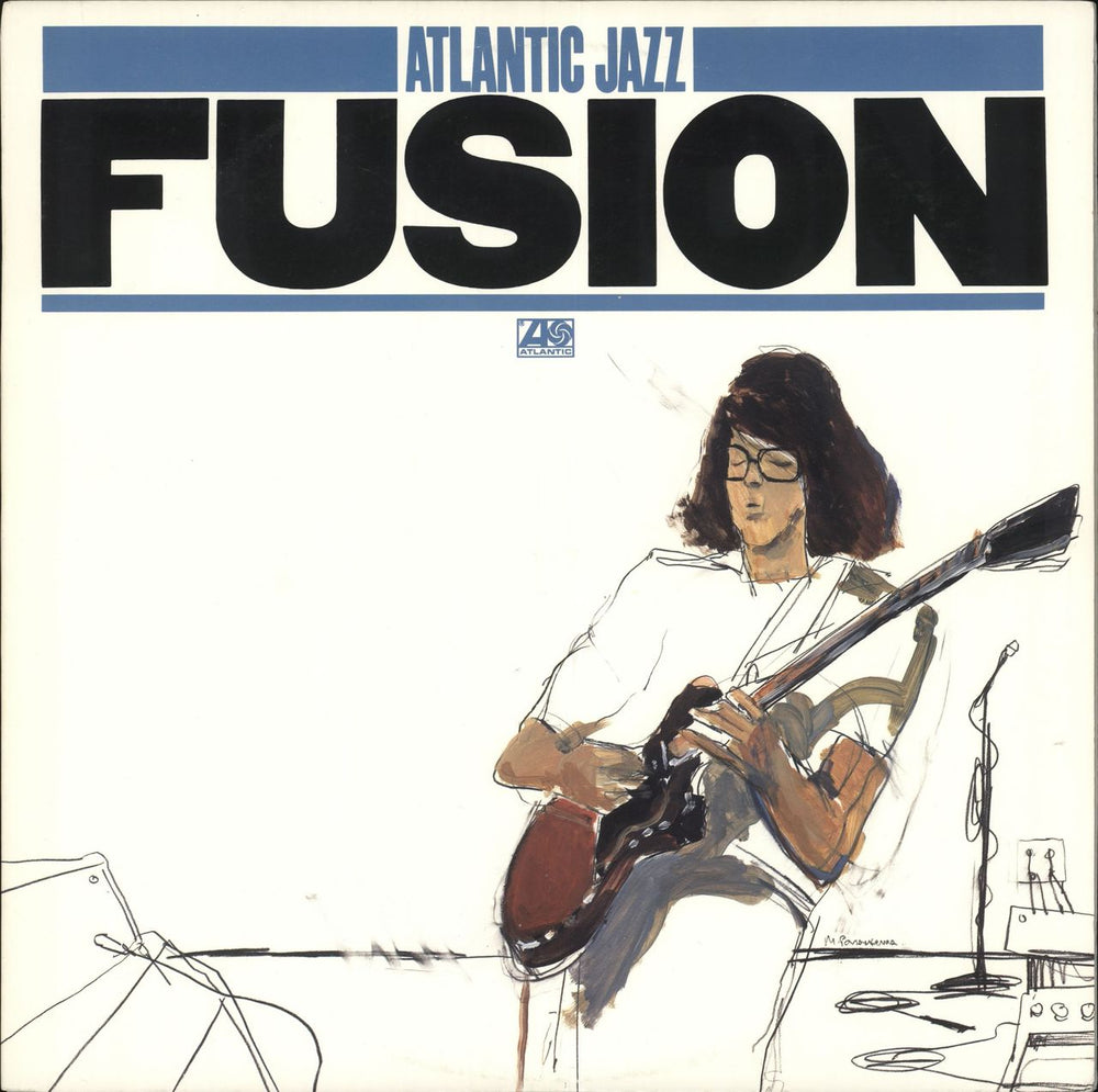 Various-Jazz Atlantic Jazz Fusion US vinyl LP album (LP record) 781711-1