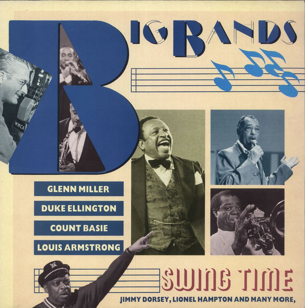 Various-Jazz Big Bands Swing Time UK vinyl LP album (LP record) MCL161