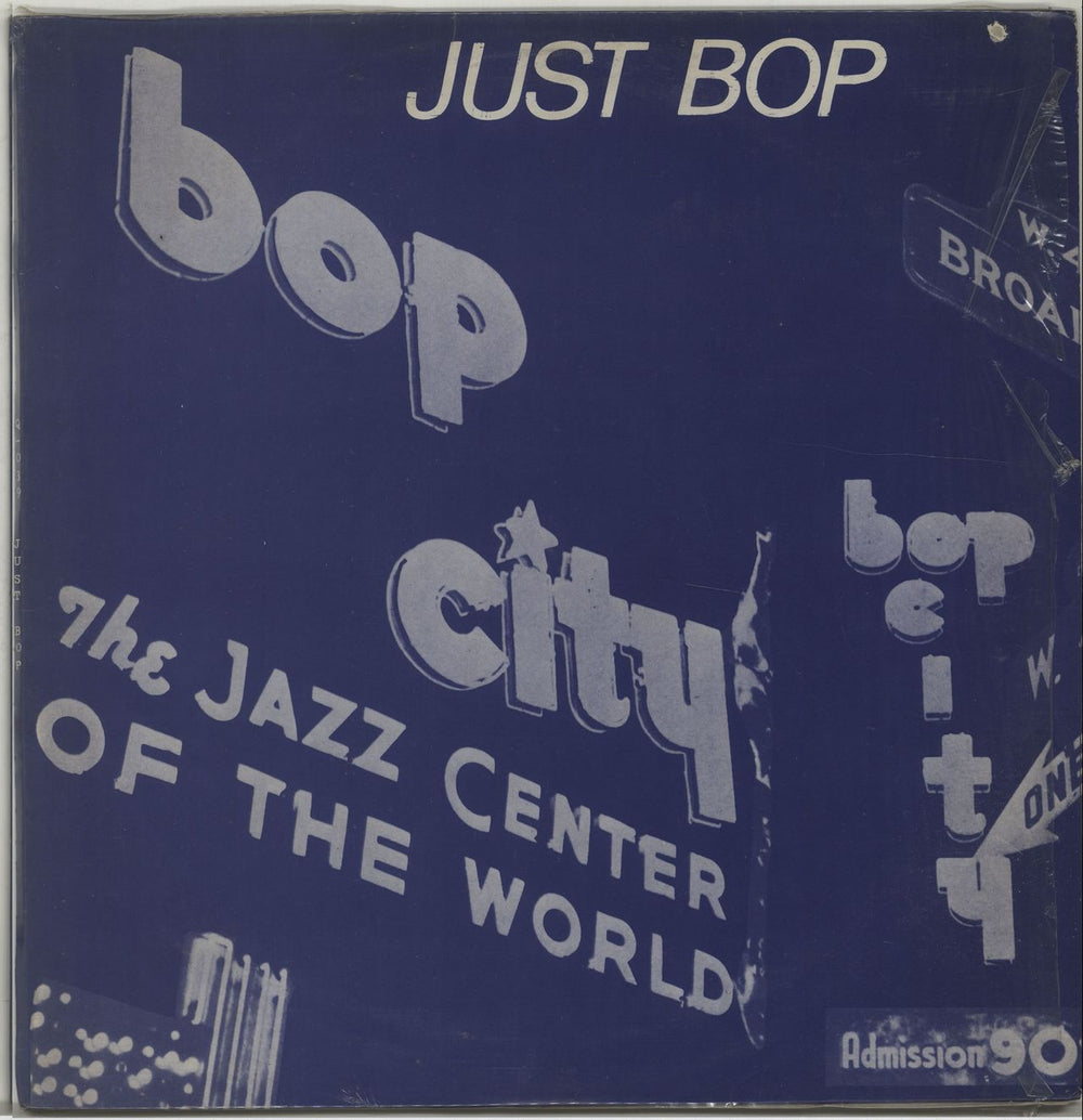 Various-Jazz Just Bop Italian vinyl LP album (LP record) Q-039