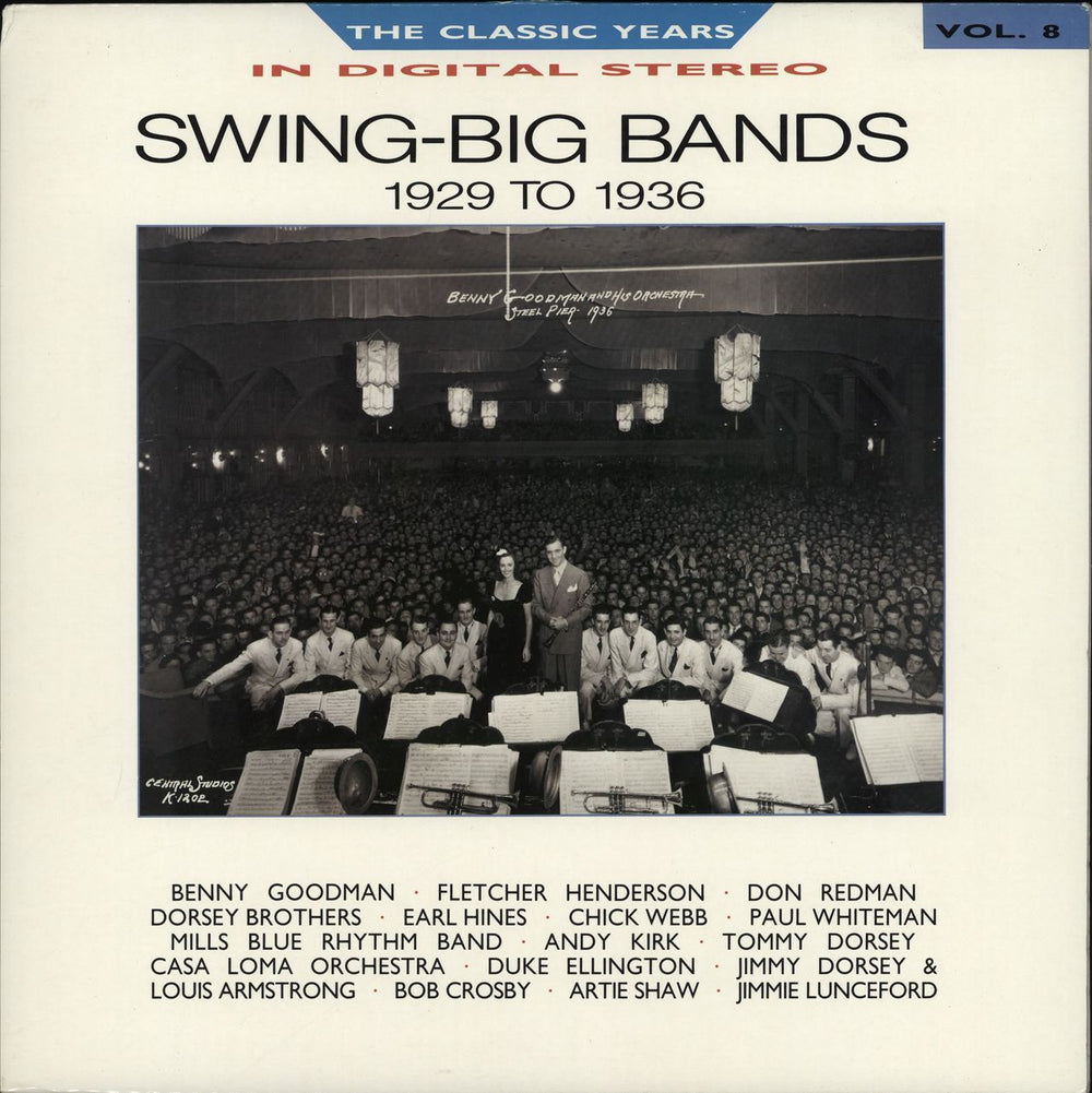 Various-Jazz Swing - Big Bands 1929 To 1936 UK vinyl LP album (LP record) REB655