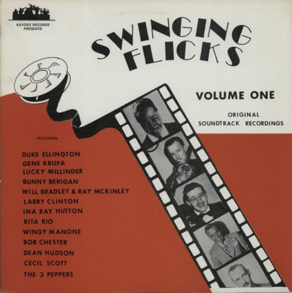 Various-Jazz Swinging Flicks Volume One US vinyl LP album (LP record) KD-7