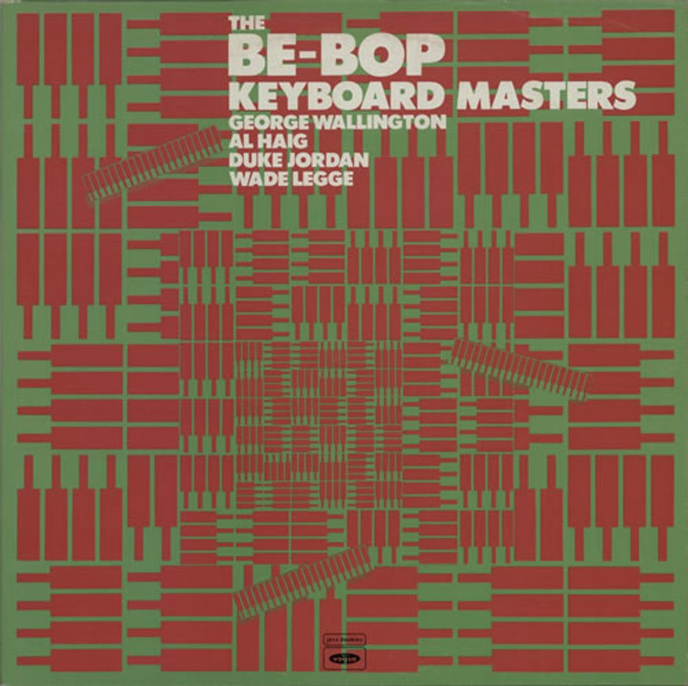 Various-Jazz The Be-Bop Keyboard Masters UK 2-LP vinyl record set (Double LP Album) VJD574