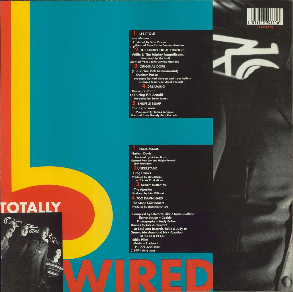 Various-Jazz Totally Wired 5 UK vinyl LP album (LP record)