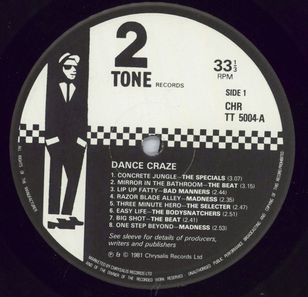 Various-Mod & 2-Tone Dance Craze - Promo + Poster - EX UK vinyl LP album (LP record) MVALPDA827585