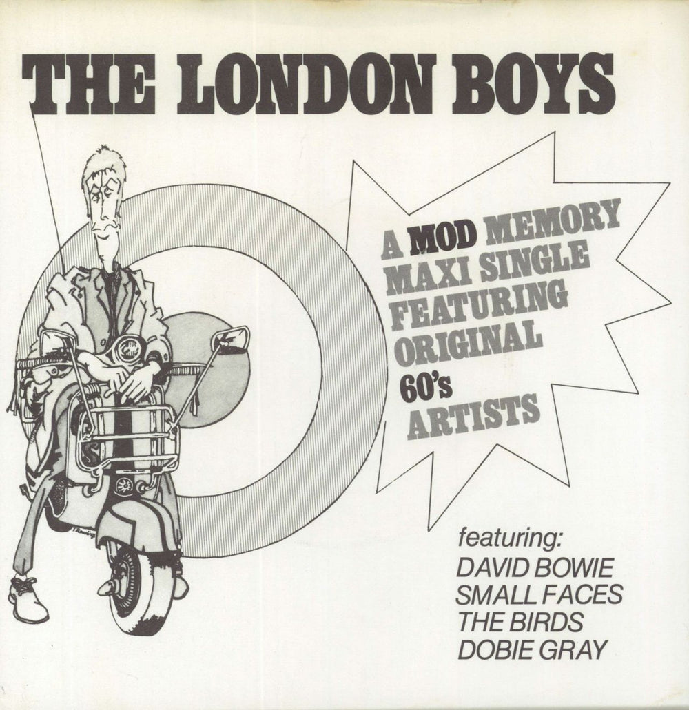 Various-Mod & 2-Tone The London Boys EP UK 7" vinyl single (7 inch record / 45) FR13864