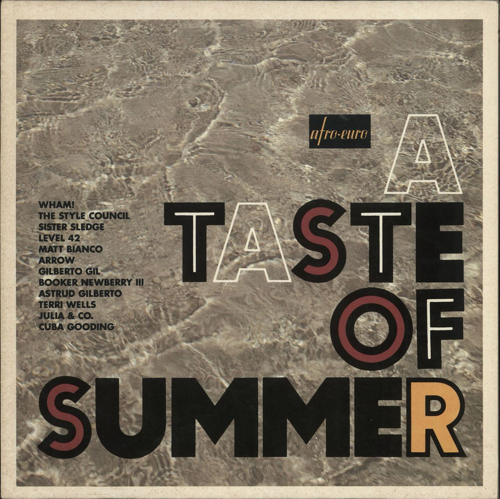 Various-Pop A Taste Of Summer UK vinyl LP album (LP record) AELP1