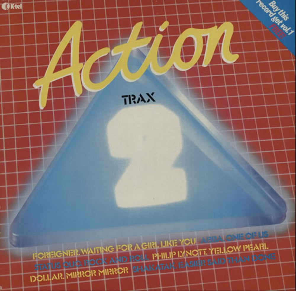 Various-Pop Action Trax 1 & 2 UK 2-LP vinyl record set (Double LP Album) 7VA2LAC579768