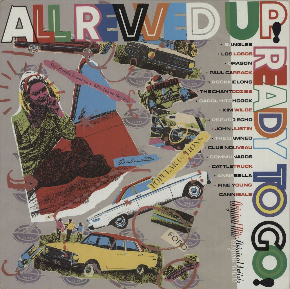 Various-Pop All Revved Up! Ready To Go! Australian vinyl LP album (LP record) X03