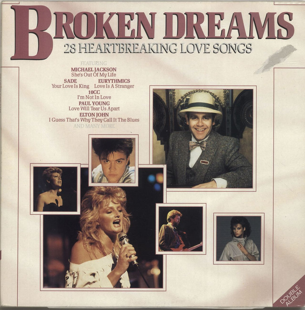 Various-Pop Broken Dreams UK 2-LP vinyl record set (Double LP Album) SLTD1