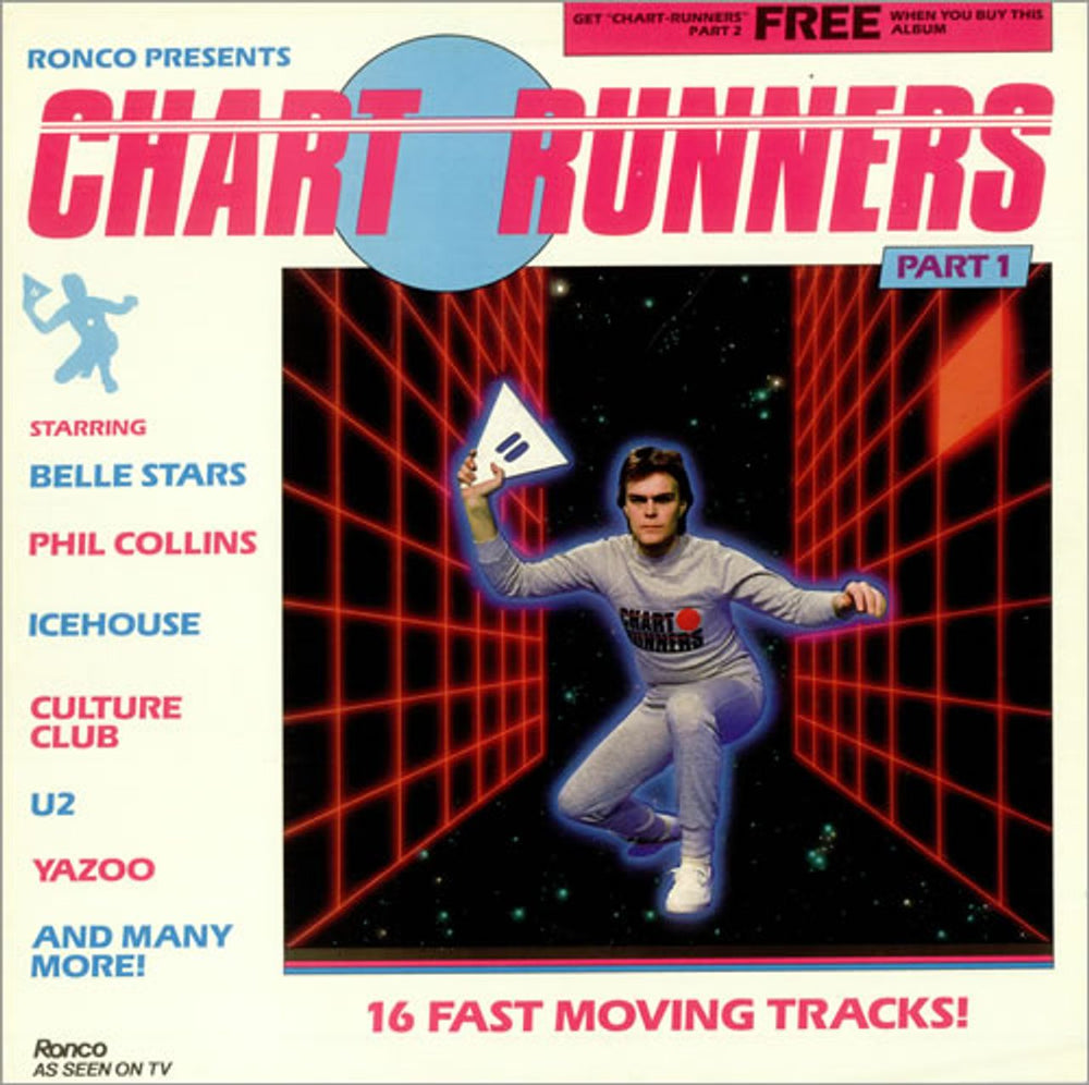 Various-Pop Chart Runners UK 2-LP vinyl record set (Double LP Album) RTL2090