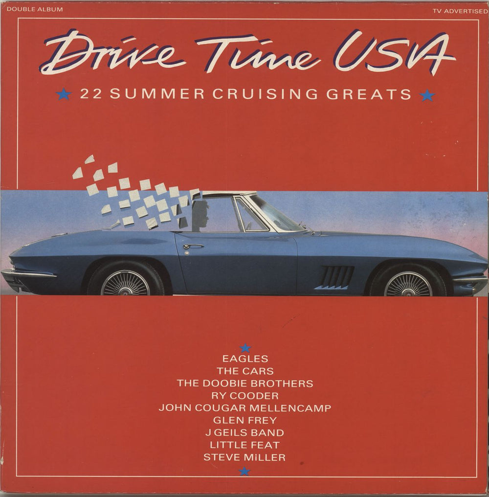 Various-Pop Drive Time USA UK 2-LP vinyl record set (Double LP Album) NE1321