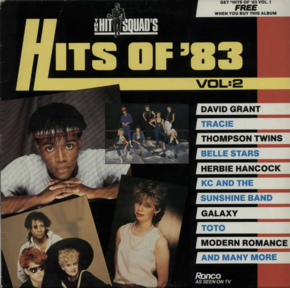 Various-Pop Hits Of '83 UK 2-LP vinyl record set (Double LP Album) RONLP4