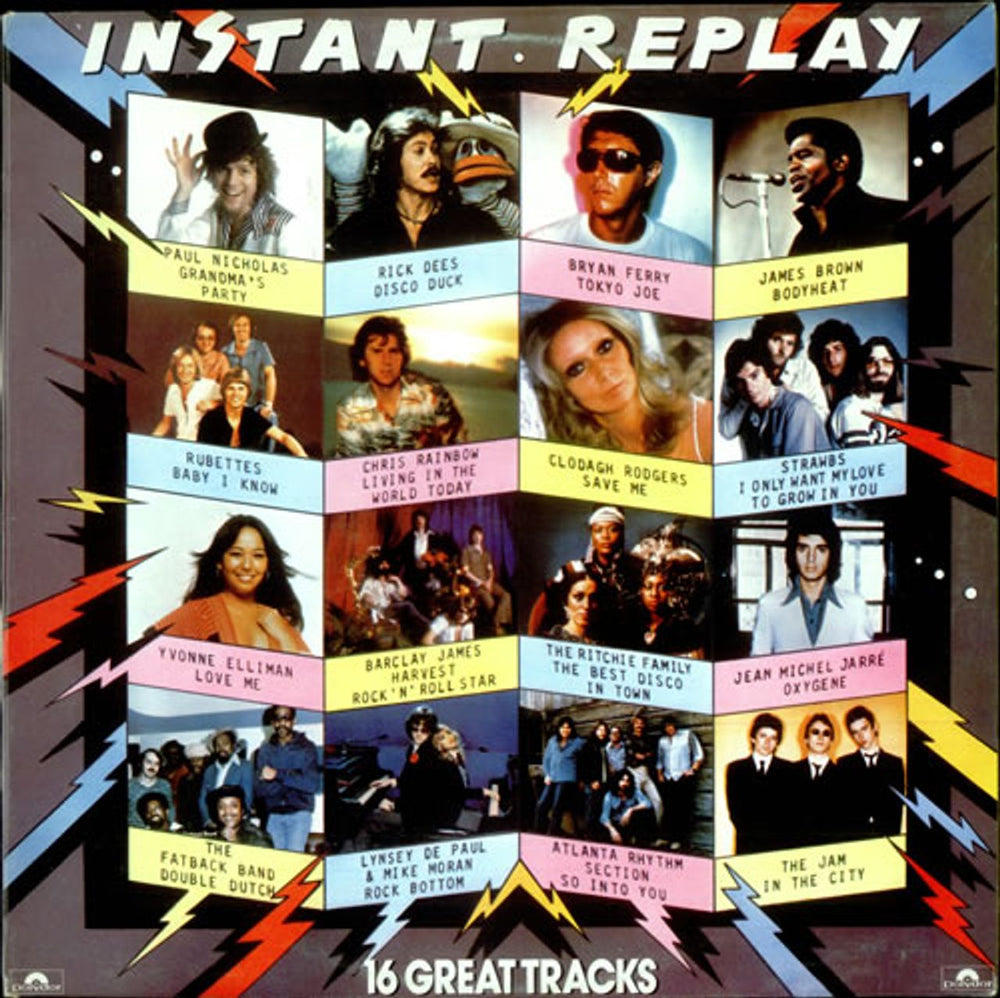 Various-Pop Instant Replay UK vinyl LP album (LP record) 2480426