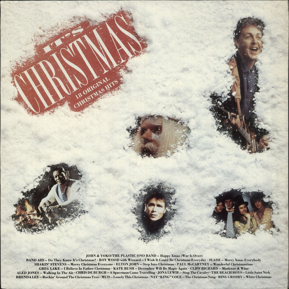 Various-Pop It's Christmas UK vinyl LP album (LP record) EMTV49