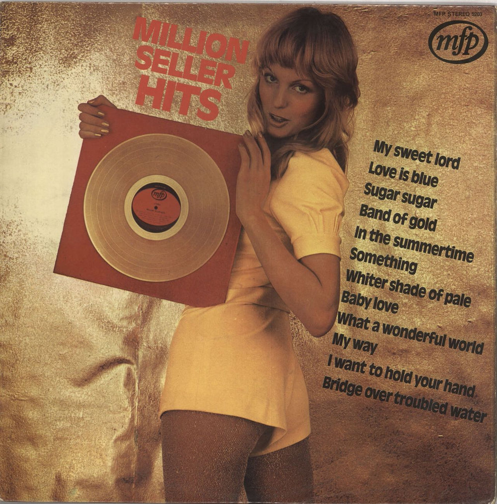 Various-Pop Million Seller Hits UK vinyl LP album (LP record) MFP5203