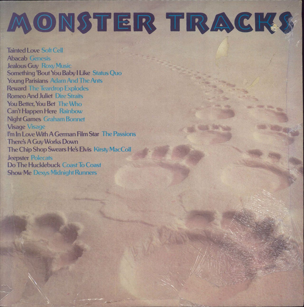 Various-Pop Monster Tracks UK vinyl LP album (LP record) HOPTV2