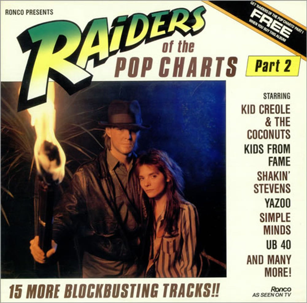 Various-Pop Raiders Of The Pop Charts - Parts 1 & 2 UK 2-LP vinyl record set (Double LP Album) 7VA2LRA492197