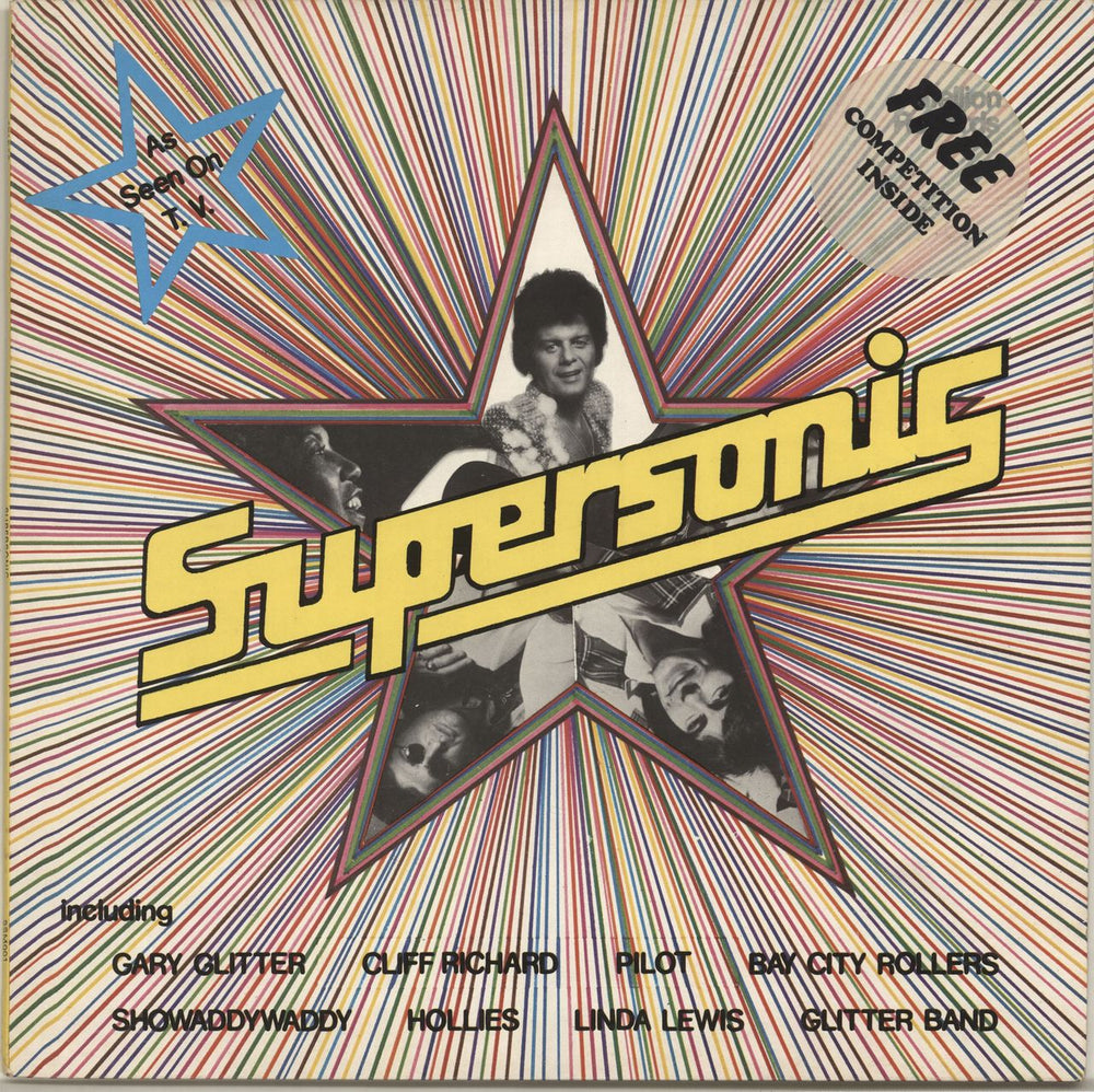 Various-Pop Supersonic UK vinyl LP album (LP record) SSM001