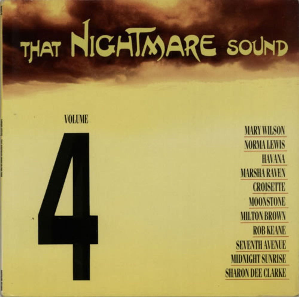 Various-Pop That Nightmare Sound Volume 4 UK vinyl LP album (LP record) MARELP4