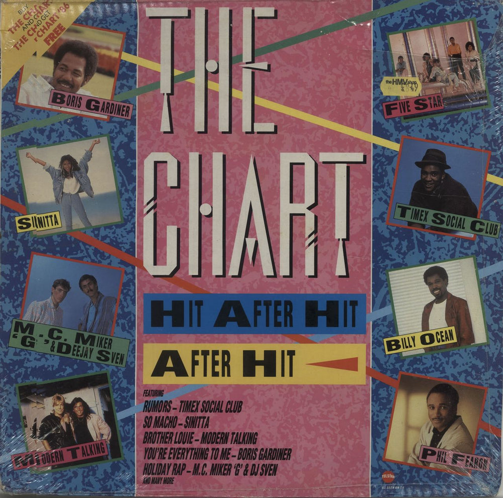 Various-Pop The Chart - Sealed UK vinyl LP album (LP record) STAR2278A