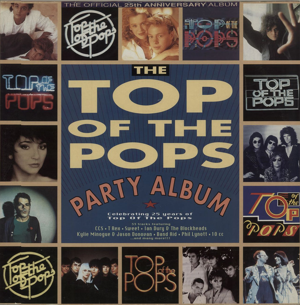 Various-Pop The Top Of The Pops Party Album UK 2-LP vinyl record set (Double LP Album) STAR2383