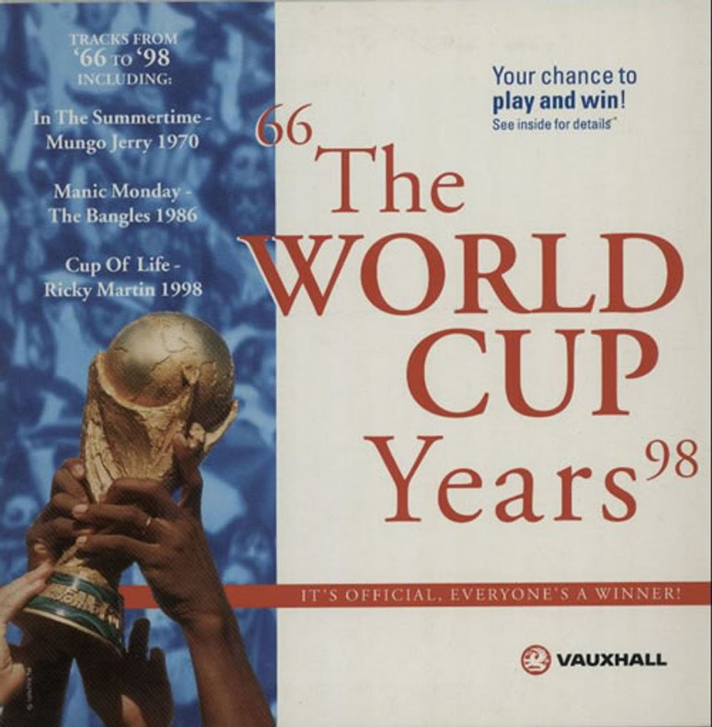 Various-Pop The World Cup Years 66-95 UK Promo CD album (CDLP) LSP985693