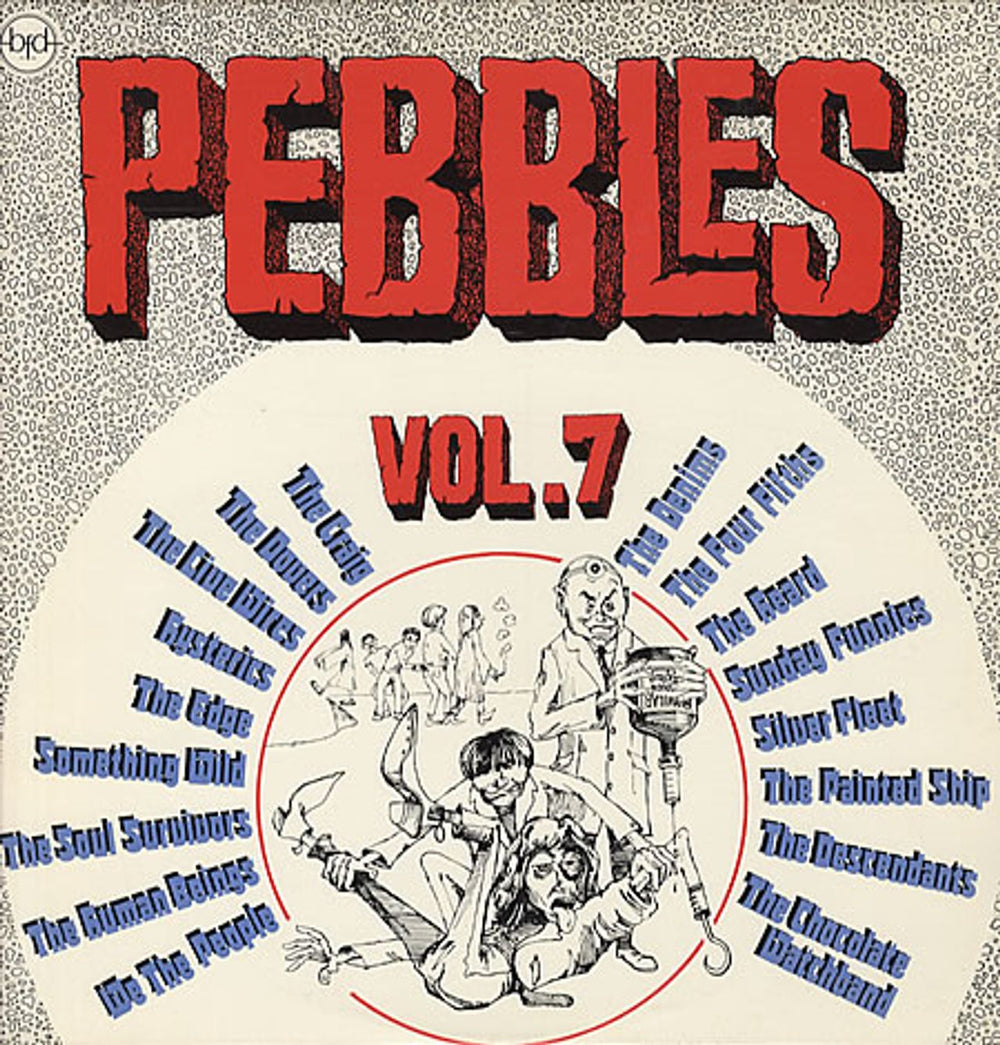 Various-Prog & Psych Pebbles Vol. 7 US vinyl LP album (LP record) BFD-5024