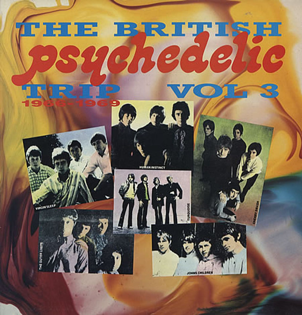 Various-Prog & Psych The British Psychedelic Trip Vol. 3 UK vinyl LP album (LP record) SEE86