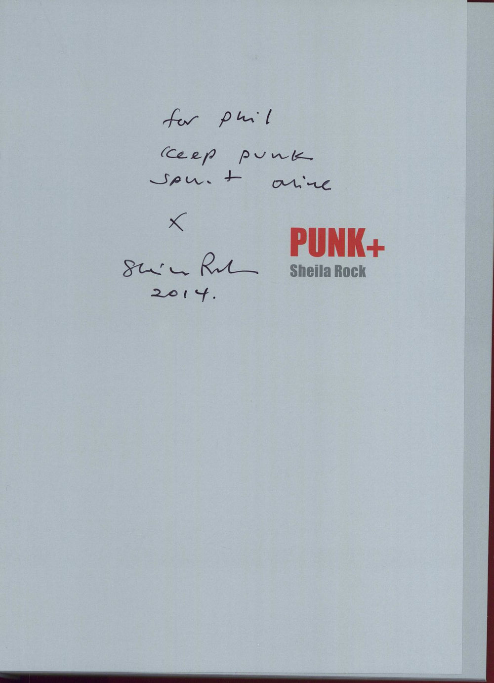 Various-Punk & New Wave Punk+ - Autographed by Sheila Rock UK book 979-10-90692-01-9