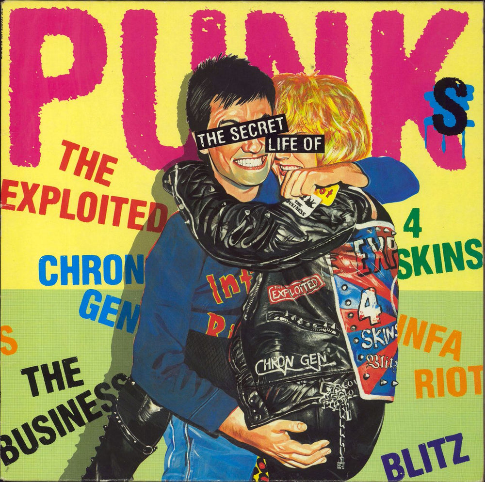 Various-Punk & New Wave The Secret Life Of Punks - EX UK vinyl LP album (LP record) SEC10