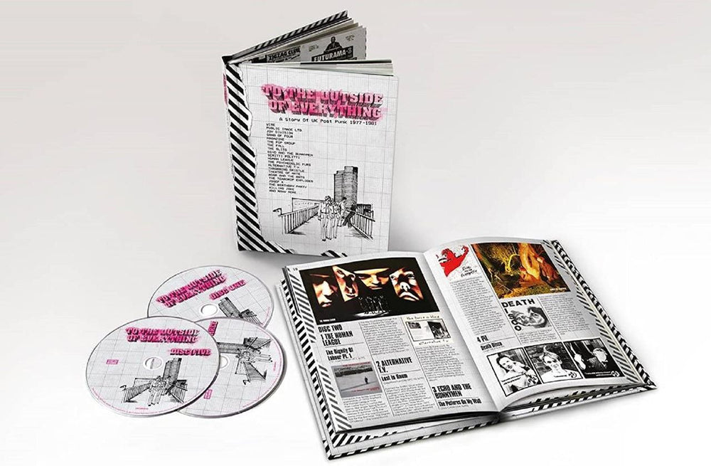 Various-Punk & New Wave To The Outside Of Everything: A Story Of UK Post Punk 1977-1981 UK 5-CD album set CRCDBOX44